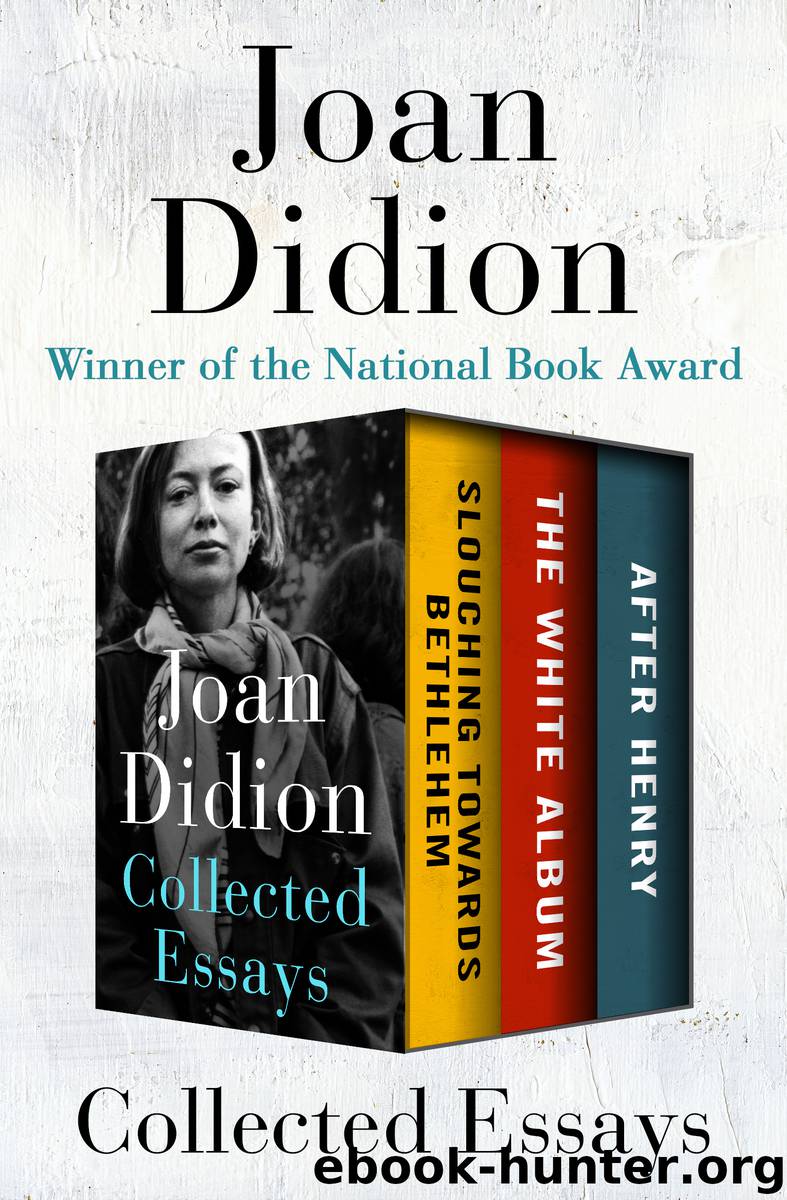 joan didion essay collection